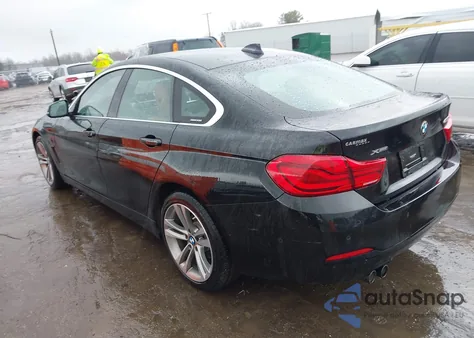 2019 BMW 430I Gran Coupe xDrive from USA, damaged, VIN WBA4J3C57KBL08861